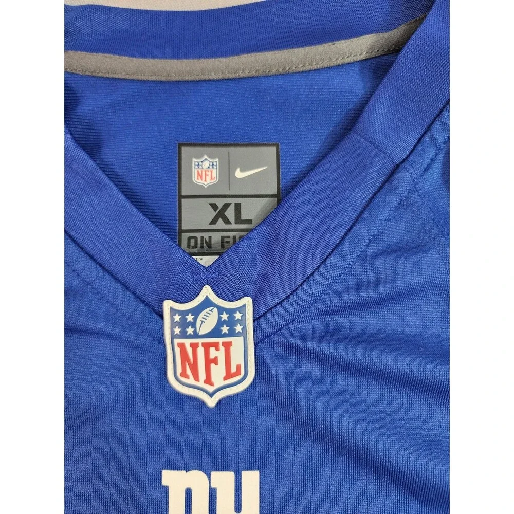 Nike NFL New York Giants David Wilson #22 Men’s XL Blue Football Jersey